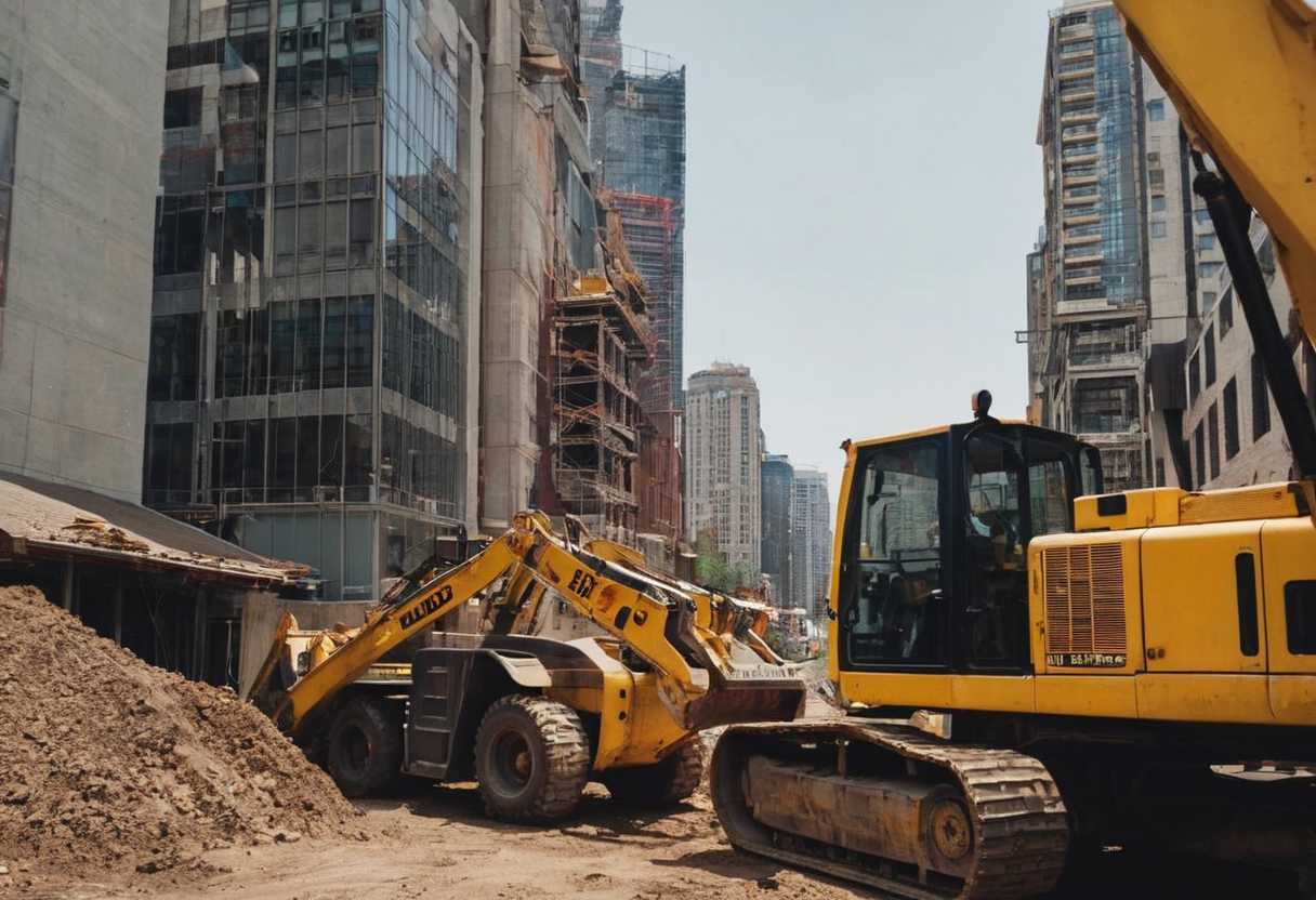Comment la location de matériel de chantier soutient l’expansion urbaine